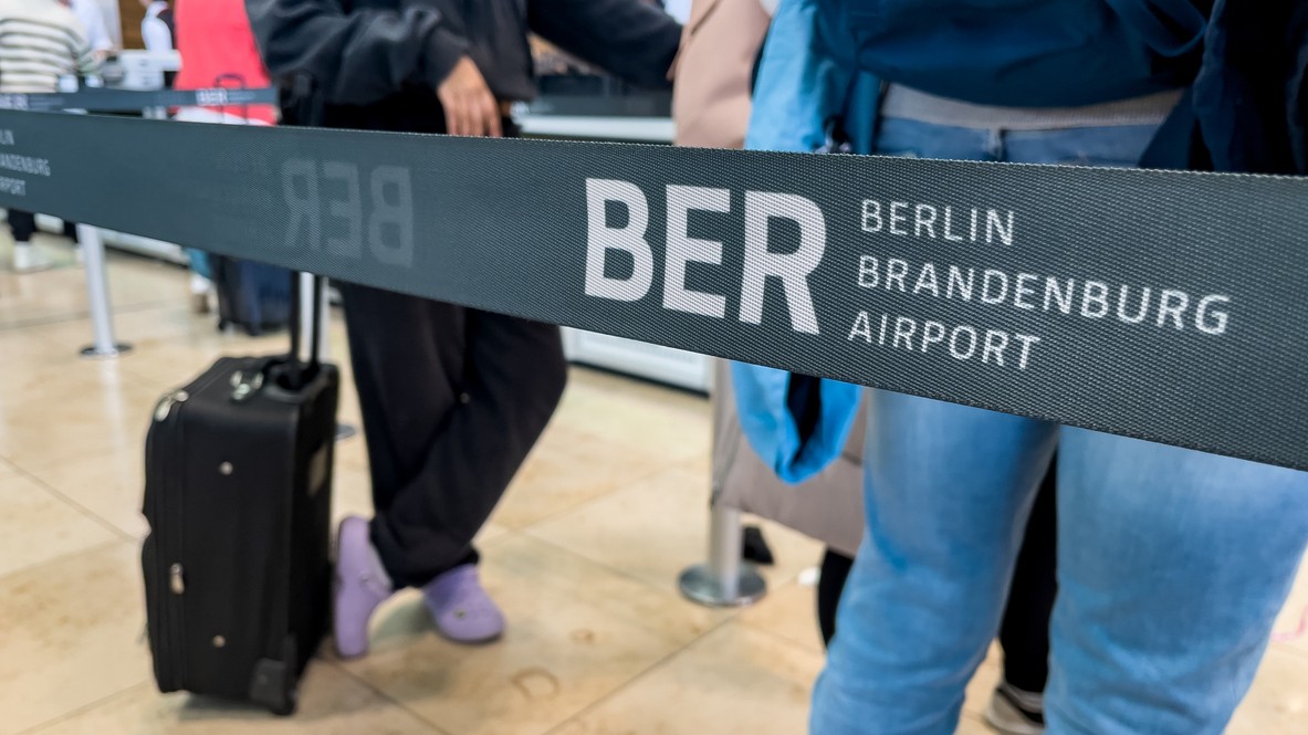 Nemecké letisko Berlín-Brandenburg. 