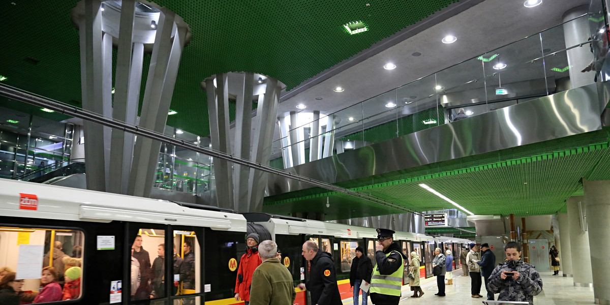 Otwarcie II linii Metra w Warszawie