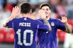 Argentyńczycy w Katarze gorąco powitani przez kibiców [WIDEO]