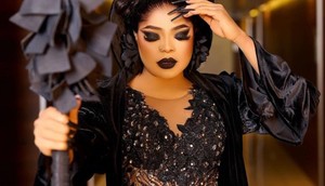 Bobrisky at the Beasts of Two Worlds premiere [X]