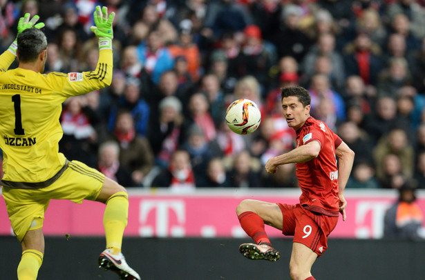 Liga niemiecka: Gol Lewandowskiego. Bayern Monachium - Ingolstadt 2:0