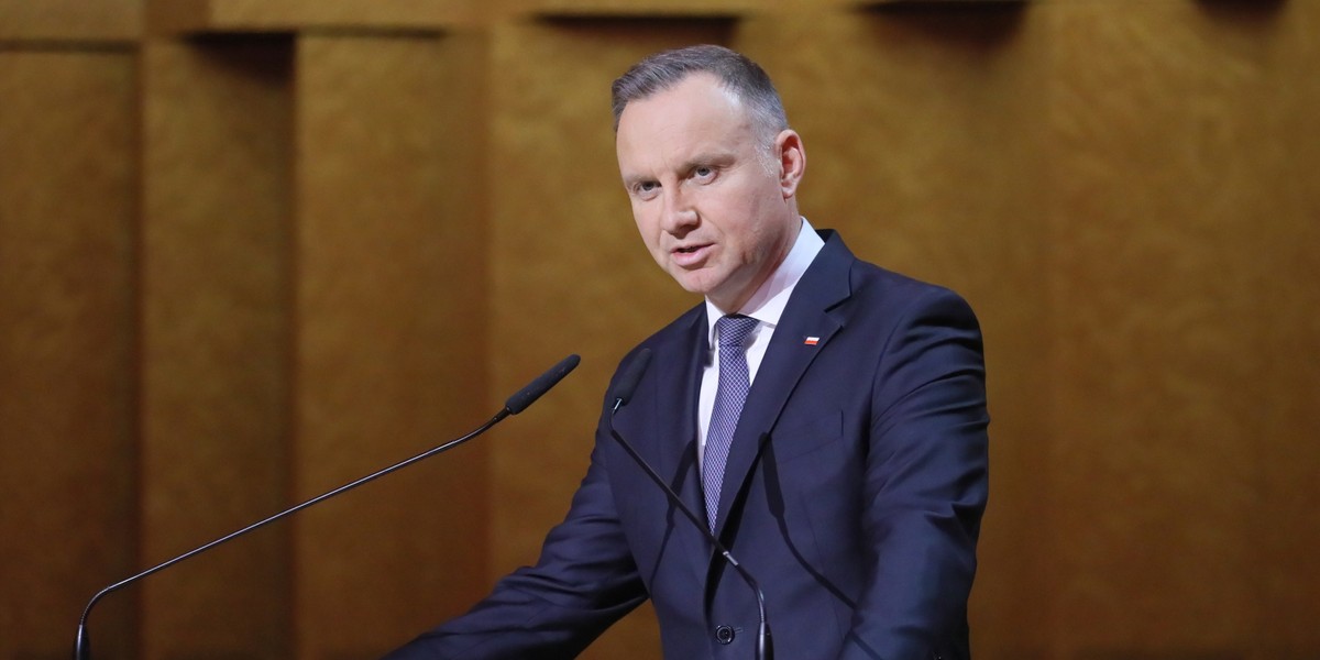 Prezydent Andrzej Duda.