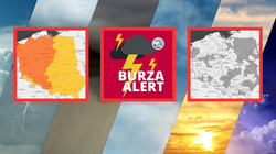 Aż  trzy alerty! Prognoza pogody na najbliższe dni nie zostawia złudzeń