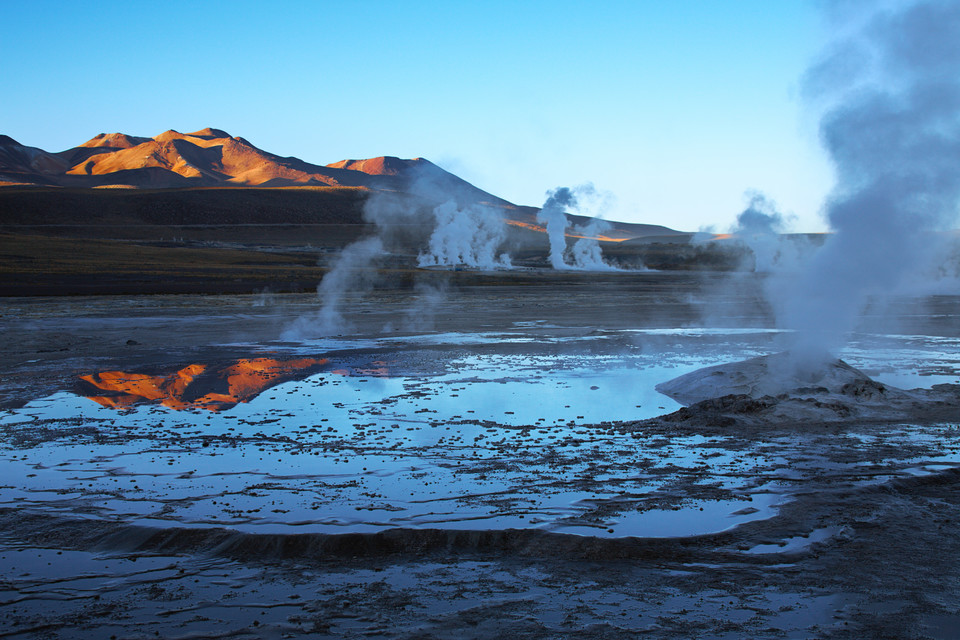 Gejzery El Tatio w Chile