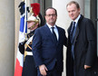 Prezydent Francji Francois Hollande i szef Rady Europejskiej Donald Tusk
