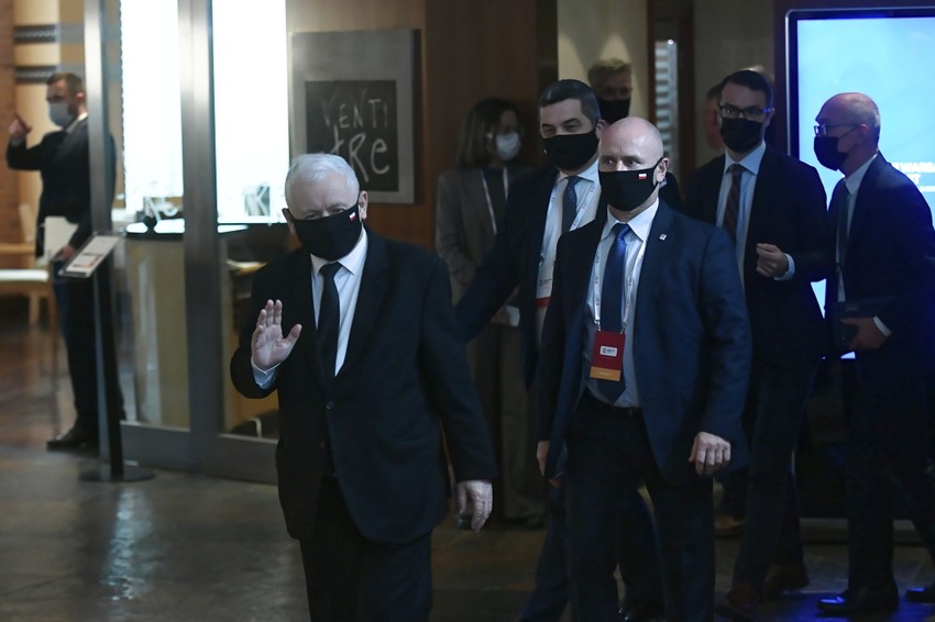 Lider PiS Jaroslav Kačinjski uoči samita u Varšavi