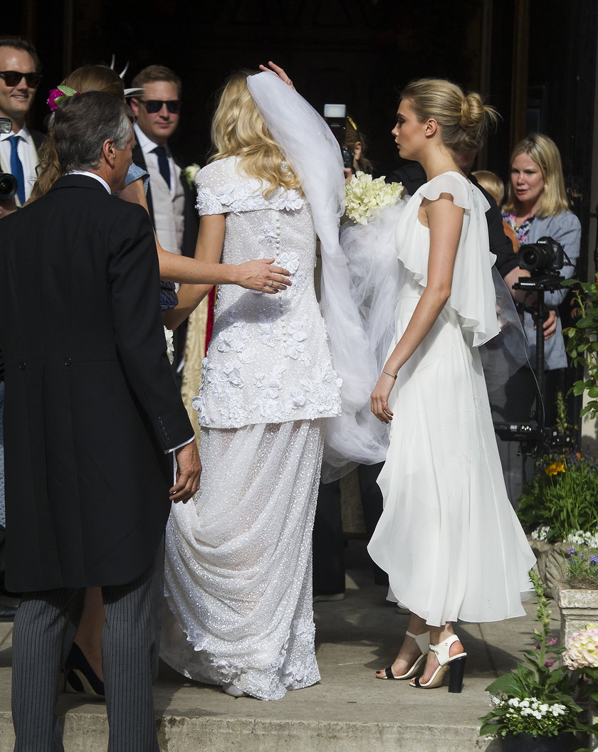 Ślub Poppy Delevingne w Londynie