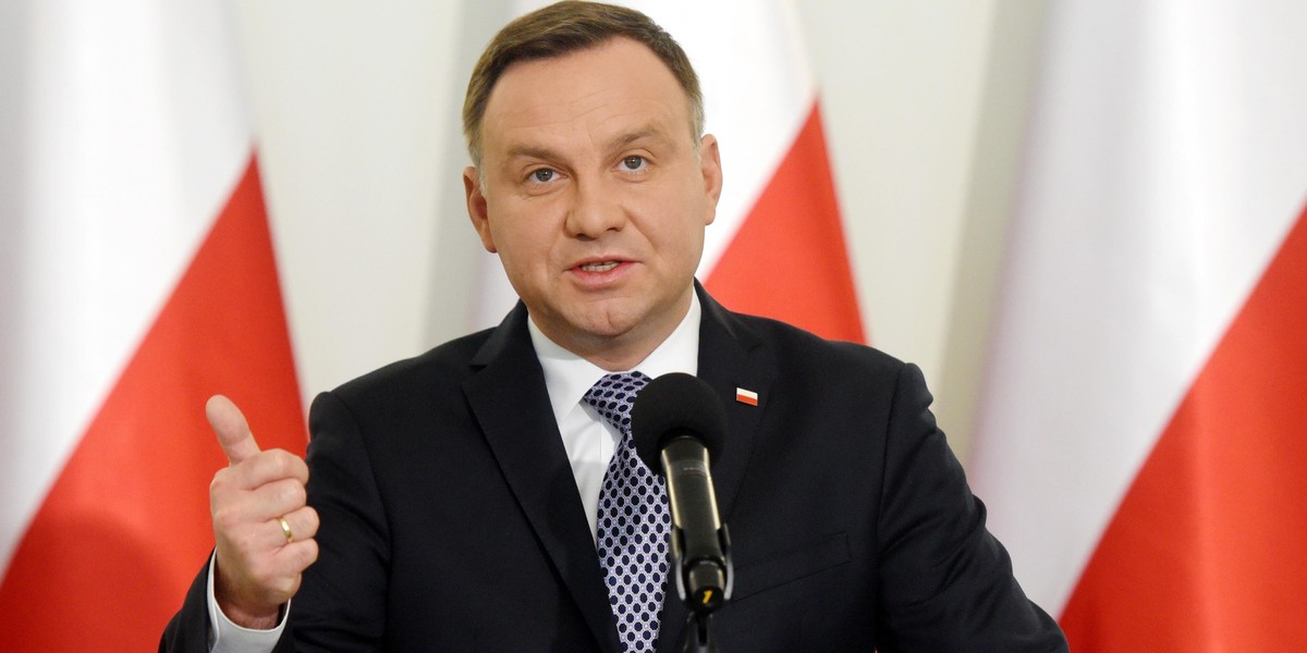 Prezydent Andrzej Duda