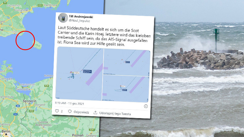 Katastrofa na Bałtyku w pobliżu Bornholmu. Nurkowie znaleźli zwłoki marynarza