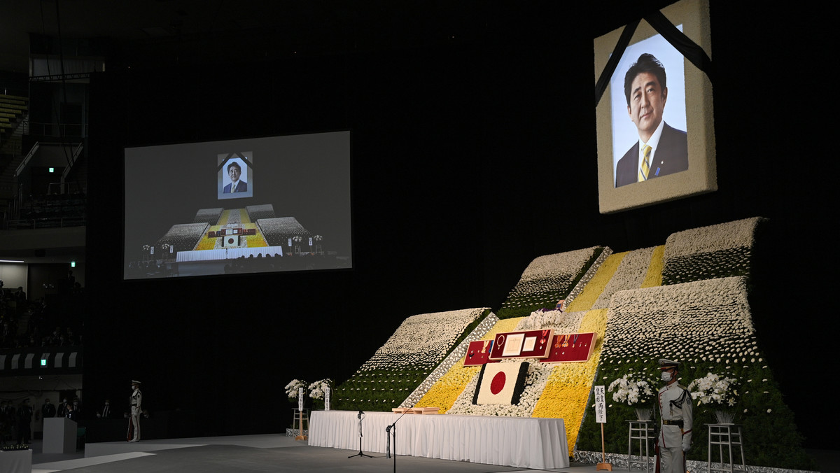 Pogrzeb byłego premiera Japonii Shinzo Abe 