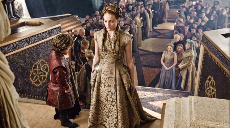 Sansa Stark nászéjszakája kiborította a rajongókat / Fotó: AFP