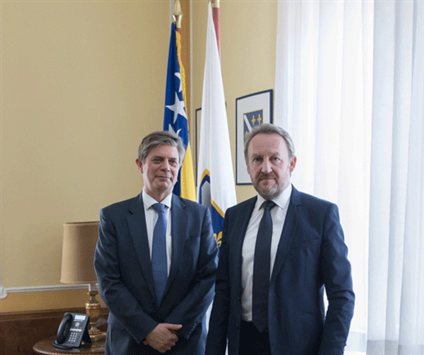 Lars-Gunar Vigemark i Bakir Izetbegović