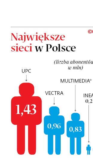 Największe sieci w Polsce