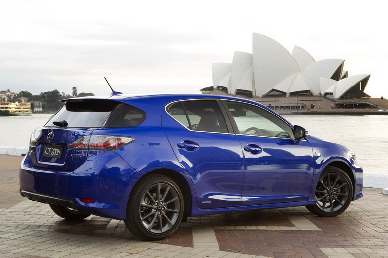 Sportowy Lexus po premierze w Sydney