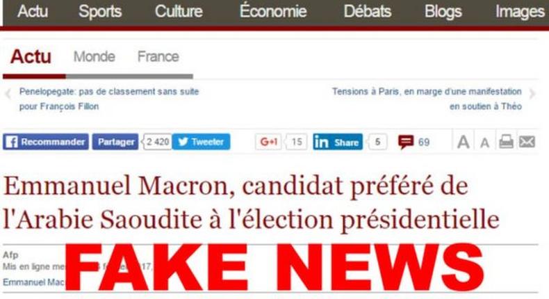 The French and fake news 