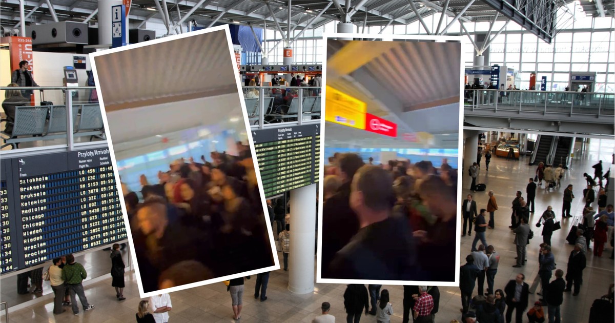 Dantejskie sceny na lotnisku w Warszawie. "Myślałam już, że spędzę tam noc"