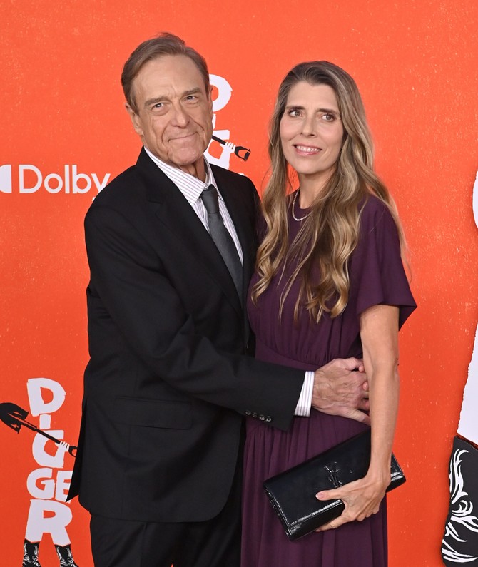 Džon Gudman sa suprugom Anom na premijeri filma "Digger"