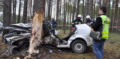 Z tego golfa nic nie zostało...