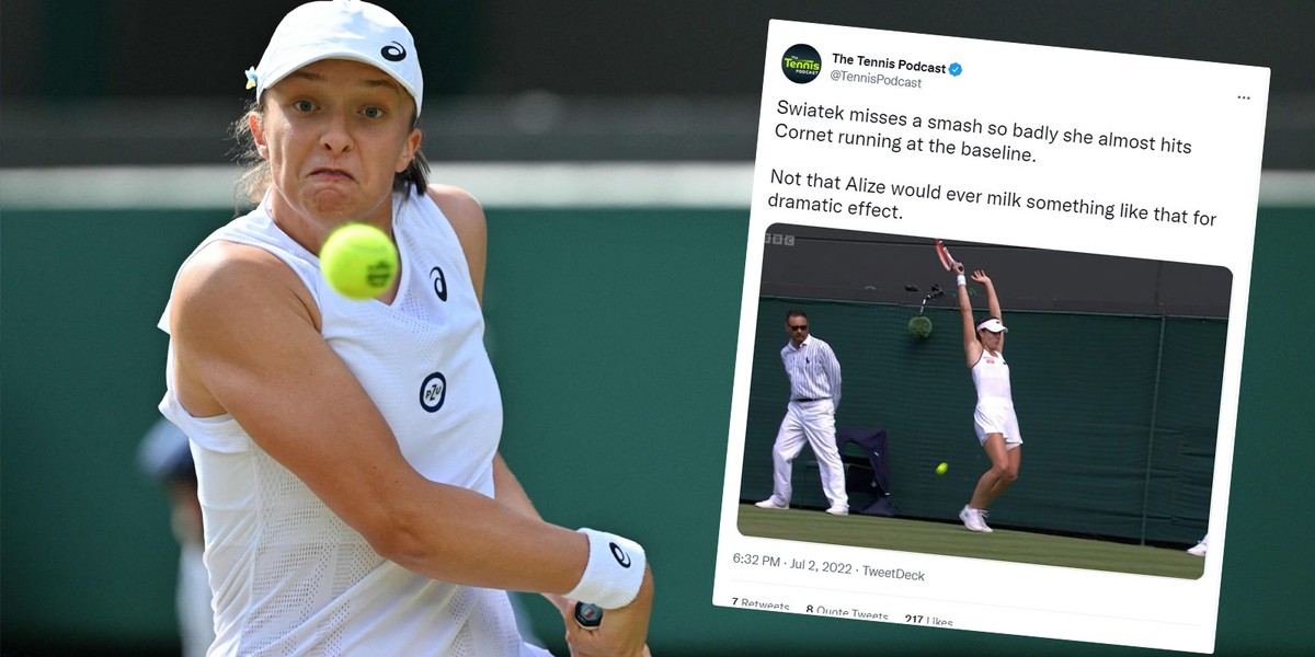 Iga Świątek w III rundzie Wimbledonu zaprezentowała się gorzej niż w ostatnich miesiącach.