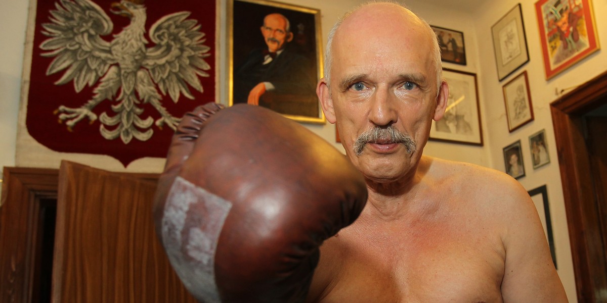 Janusz Korwin Mikke.