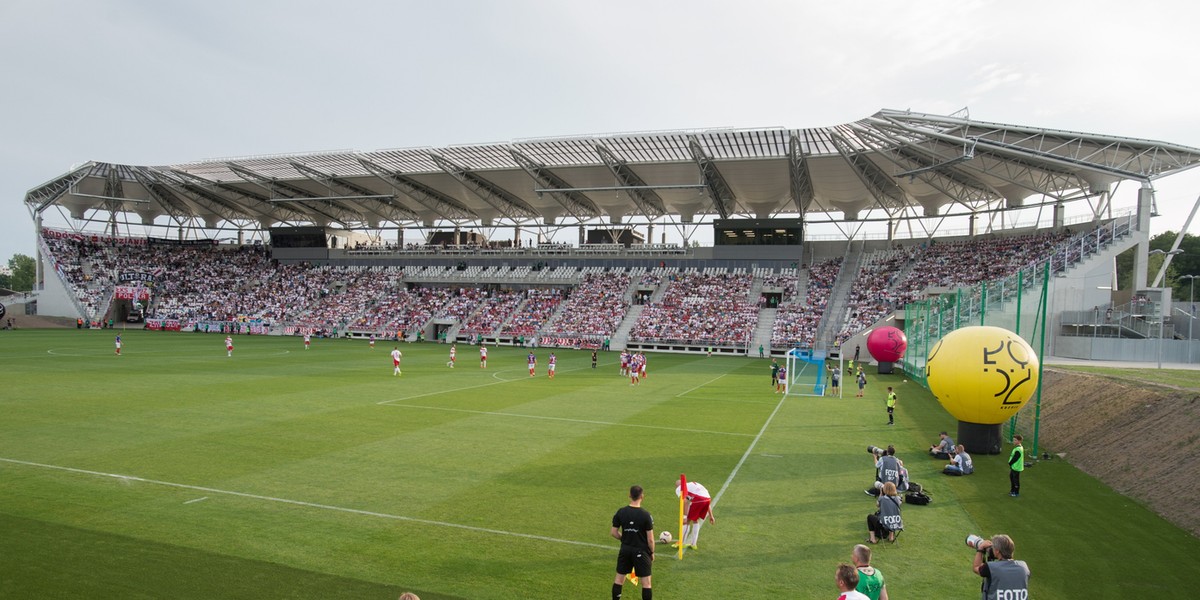 Mecz ŁKS - Pogoń Lwów otworzył nowy stadion w Łodzi - Sport