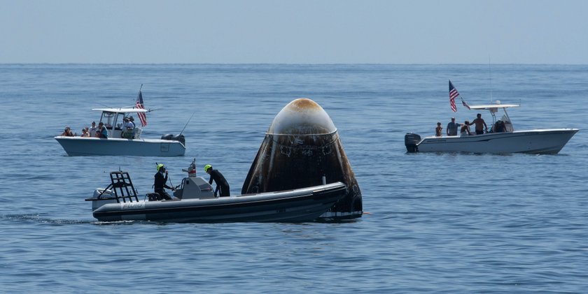 Astronauci z Dragona wrócili na Ziemię