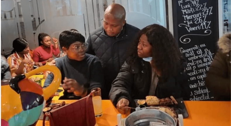 Okudzeto Ablakwa visits Ghanaian students in Romania