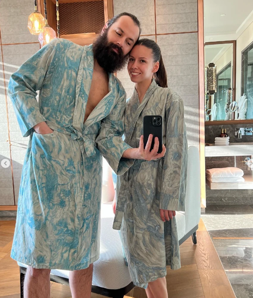 Dušan Kaličanin sa ženom