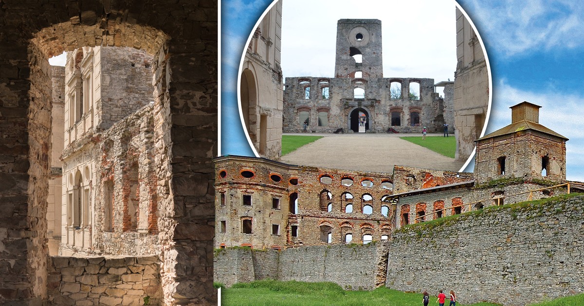 Niesamowity zamek w sercu Polski. Imponujące ruiny najwspanialszej fortecy dawnej Rzeczpospolitej