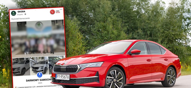 Kierowcy oszukani "na Skodę". Tysiące złotych znikają co kilka dni
