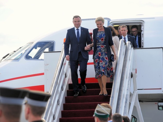 Agata Kornhasuer-Duda i Andrzej Duda