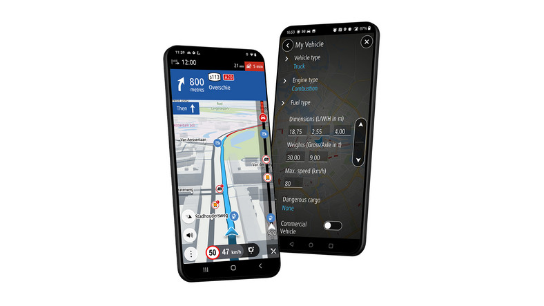 Nawigacja TomTom GO do ciężarówek