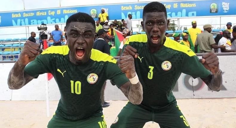 Le Sénégal est champion d'Afrique de Beach soccer pour la 7e fois et la 4e fois de suite (1)