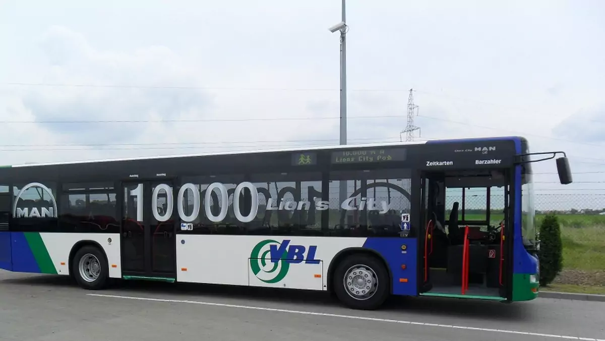 10 000 autobusów MAN z Polski