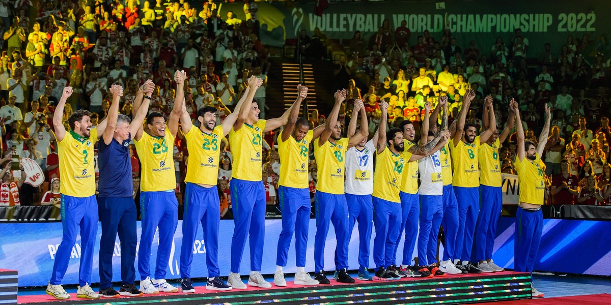 Brazylia na MŚ rozgrywanych w Polsce zdobyłą brązowy medal. 