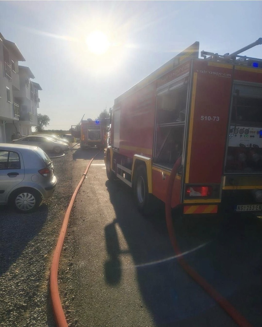 Požar u Novom Sadu