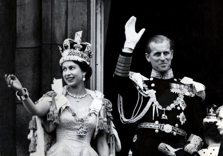 A fiatal II. Erzsébet és Fülöp herceg / fotó: Northfoto