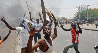 Tragic scenes as violence erupt at protest grounds in Abuja, Lagos, Borno, others