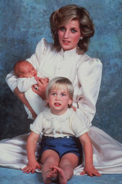 Księżna Diana, Harry i William