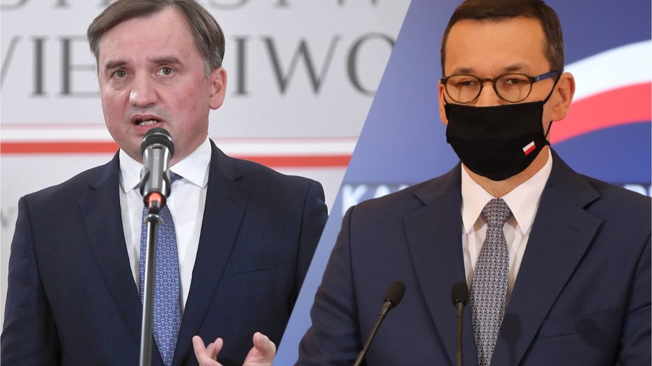 Zbigniew Ziobro i Mateusz Morawiecki