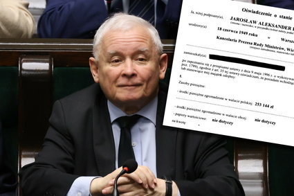 Kaczyński pokazał majątek. Oszczędności robią wrażenie