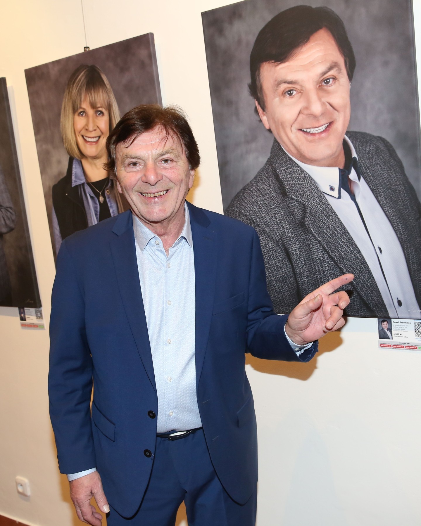 Český herec Pavel Trávníček. 