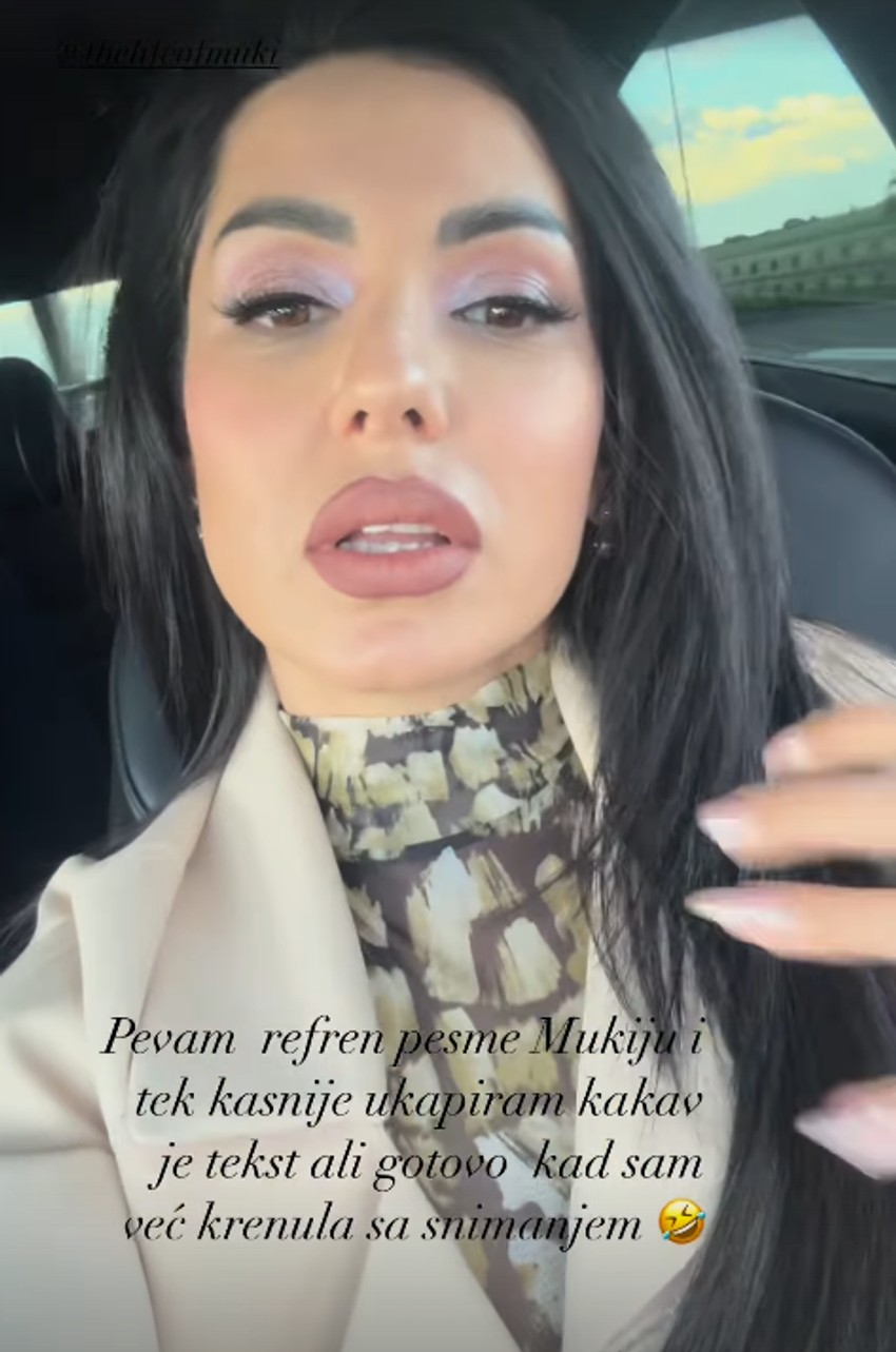 Tanja Savić ove stihove posvetila Mukiju
