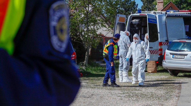 Itt történt a diósdi kettős gyilkosság / Fotó: Fuszek Gábor