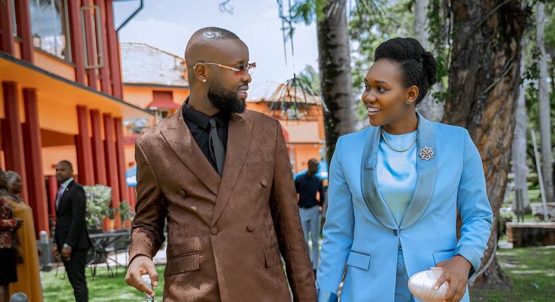 Eddy Kenzo and Phiona Nyamutoro