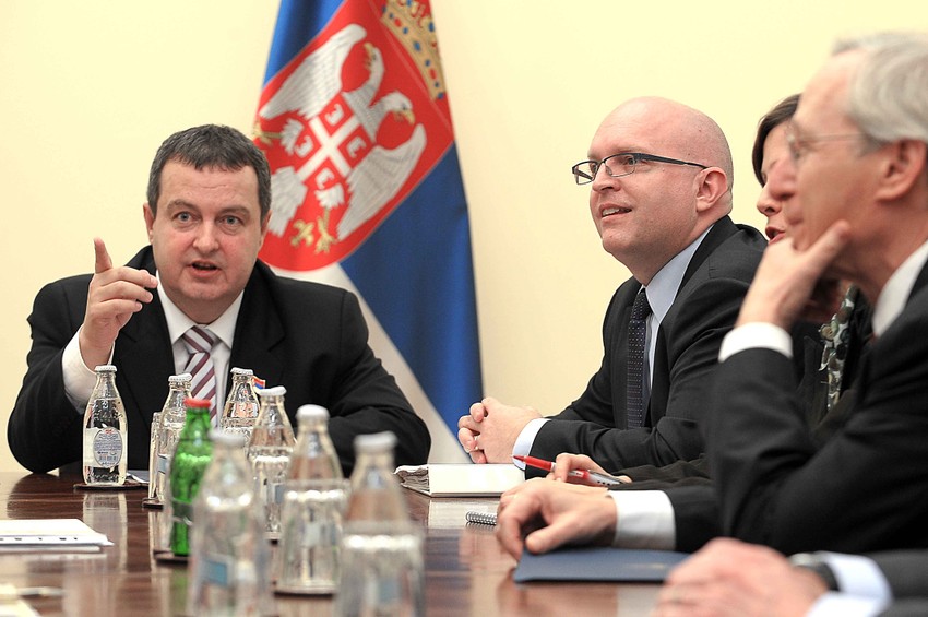 Riker na sastanku sa Ivicom Dačićem