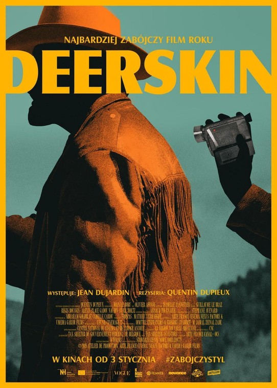 "Deerskin" - plakat filmu