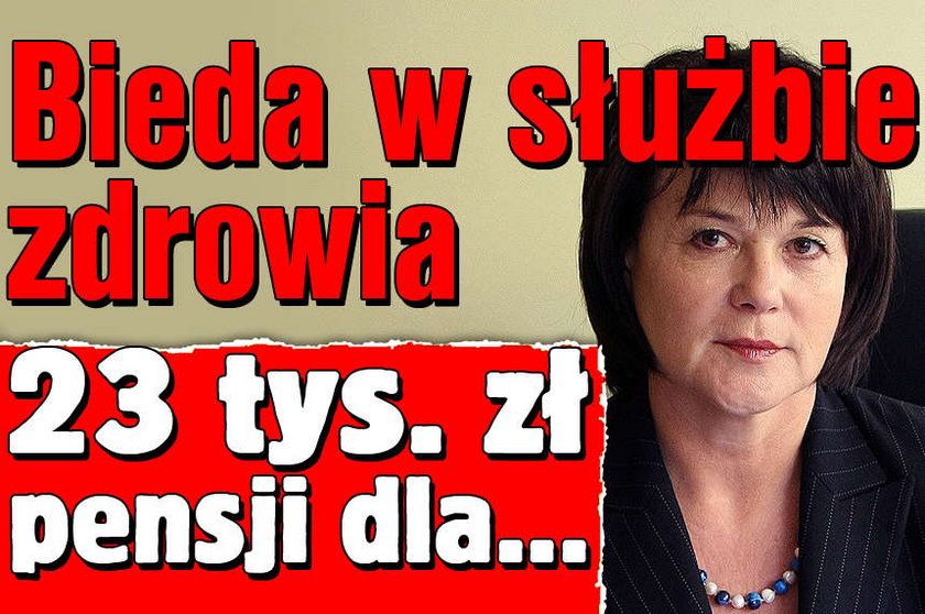 Bieda w służbie zdrowia. 23 tys. zł pensji dla...