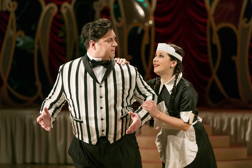 Marko Gvero i Ana Zdravković u predstavi "Mister Dolar"