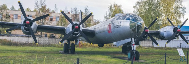 T-4, radziecki bombowiec strategiczny, kopia amerykańskiego B-29, Centralne Muzeum Sił Lotniczych Federacji Rosyjskiej w Monino, 2015